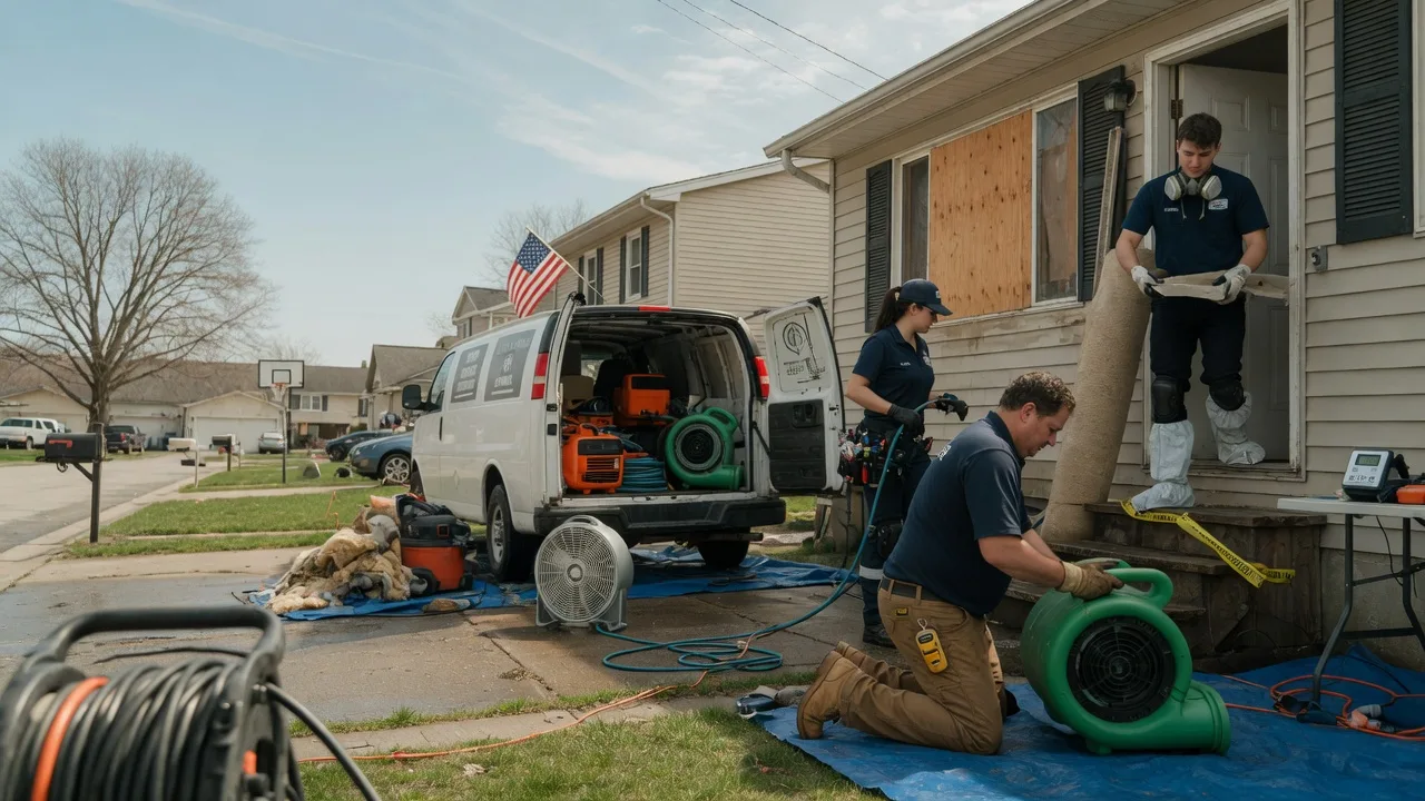 Water Damage Restoration in Piqua, OH near me
